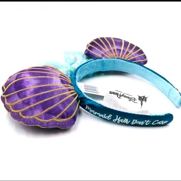 Disney Parks Ears Little Mermaid Ariel Purple Iridescent  display picture 2